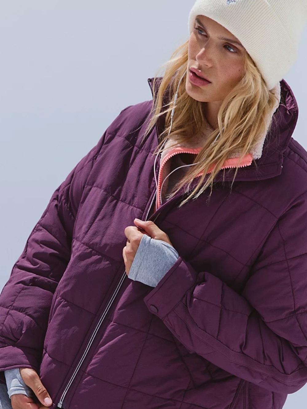 Free People Movement Pippa Packable Puffer Jacket, Size L